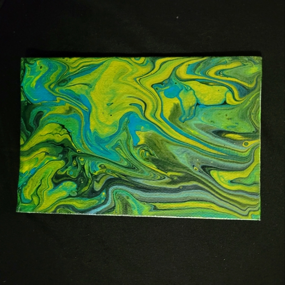 Acrylic pour art
